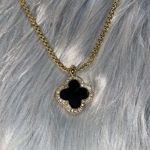 Black and Gold Fashion Necklace
